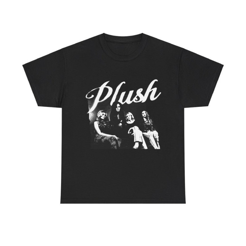 Plush Tour Unisex Gift Shirt Rock Unisex Heavy Cotton Tee